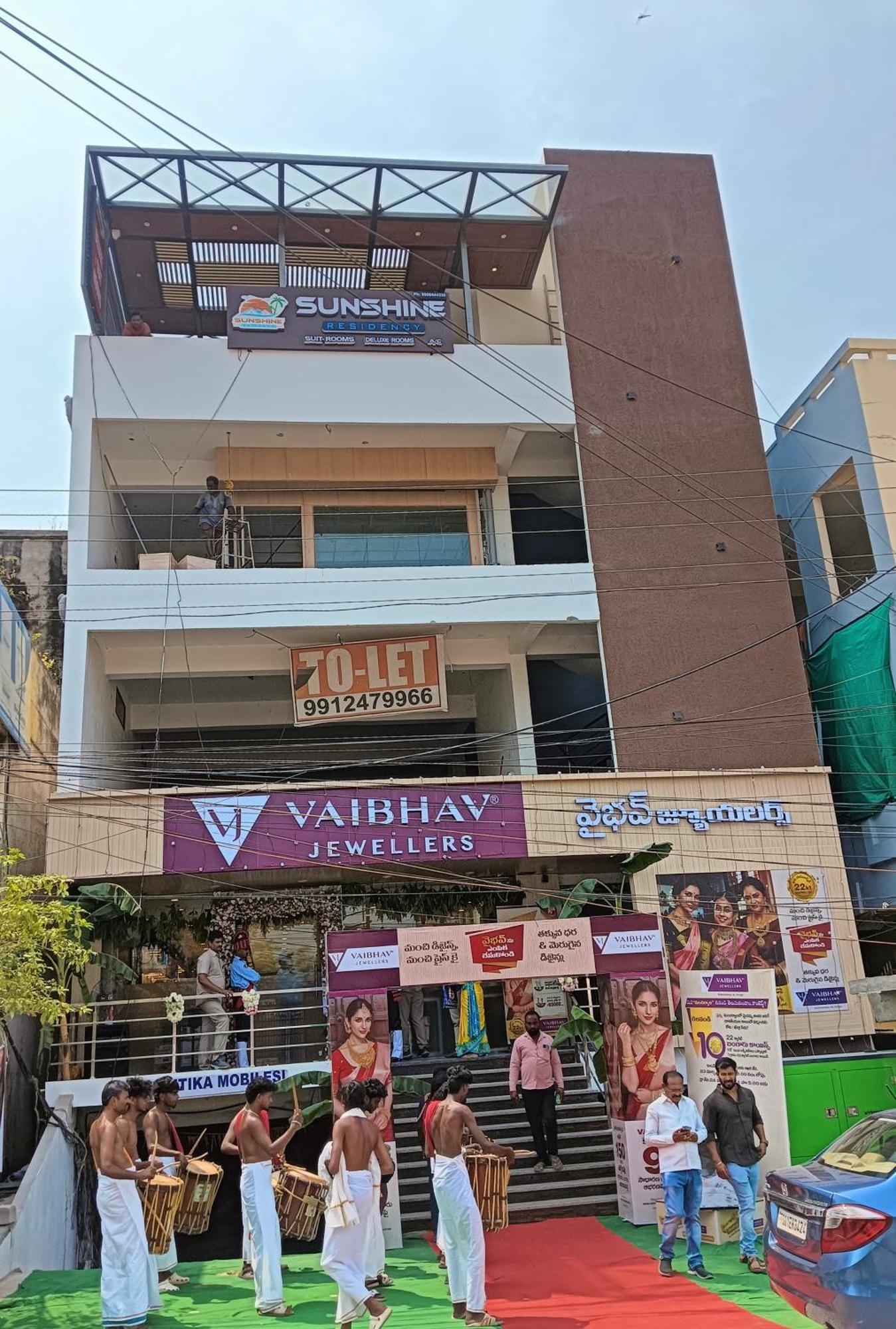 Sunshine Residency Hotel Mancheral Luaran gambar